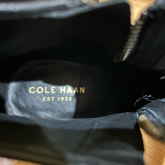 Cole Haan boots 8.5 black suede - Picture 8 of 12